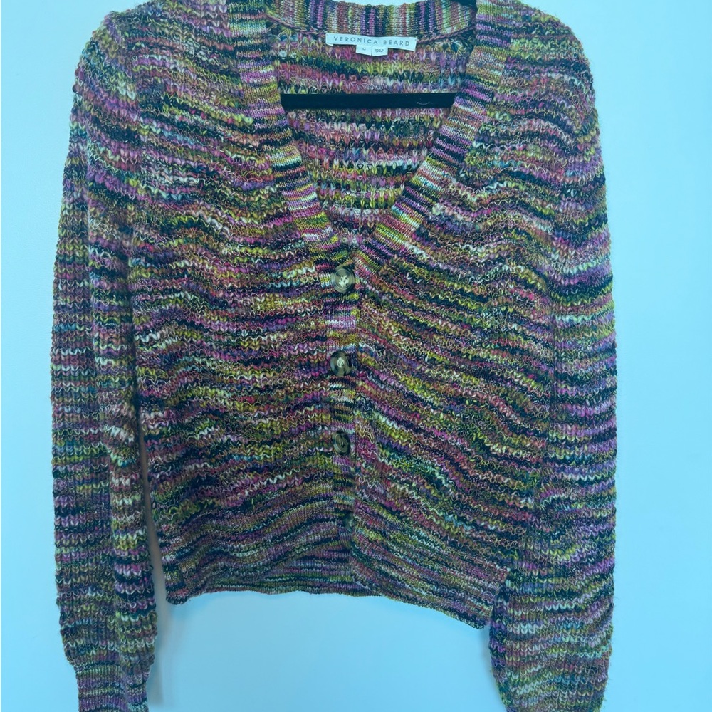 Veronica beard medium colorful sweater